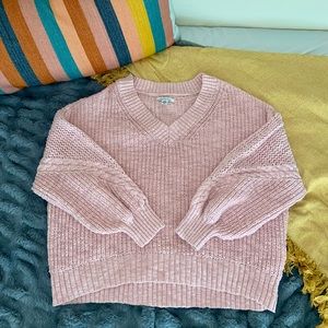 Pink AE Knitted Sweater